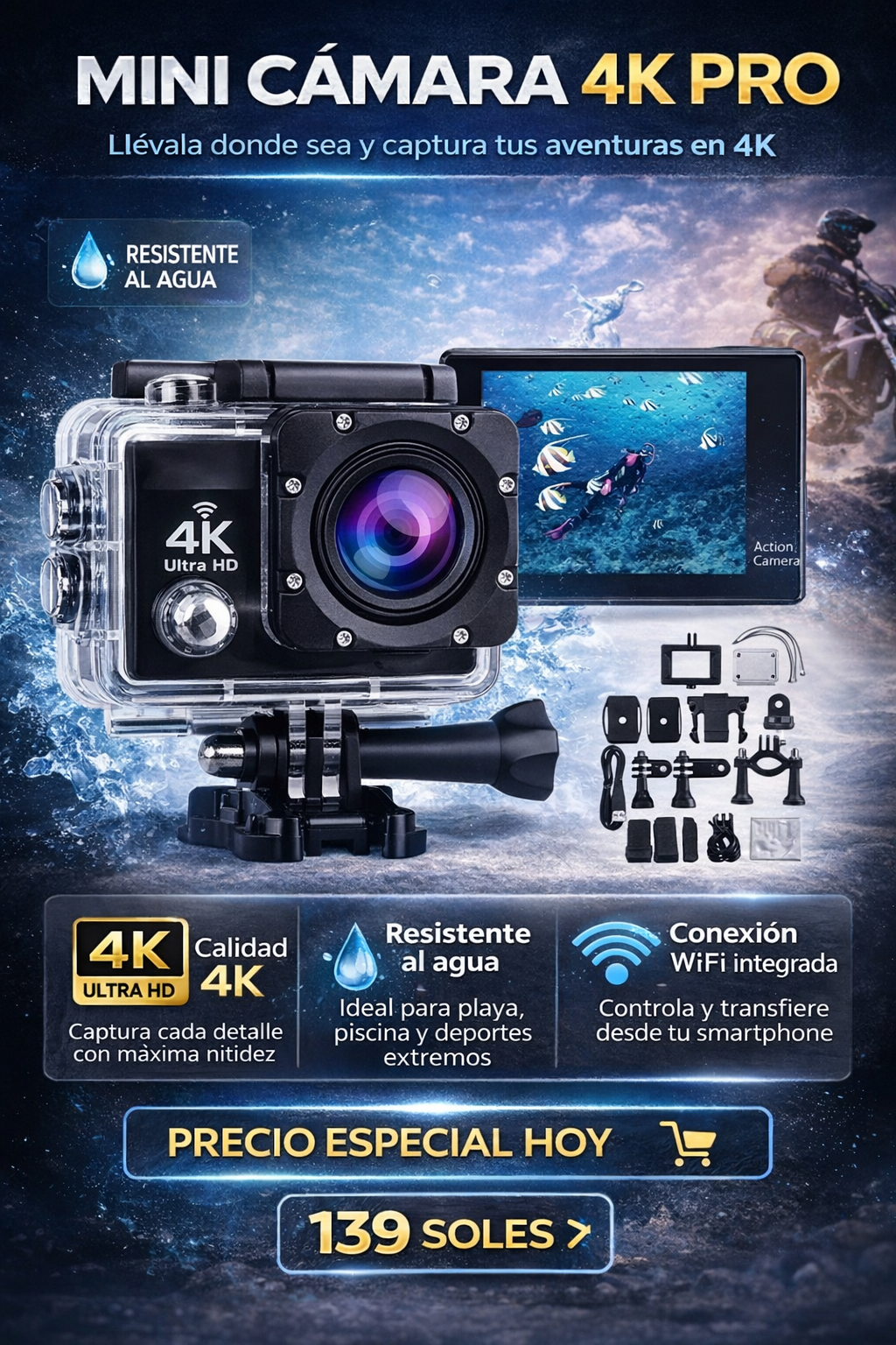 MINI CAMARA 4K PRO